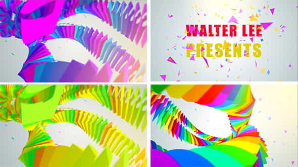 Colorful Tentacle Logo Reveal - VideoHive 12632547