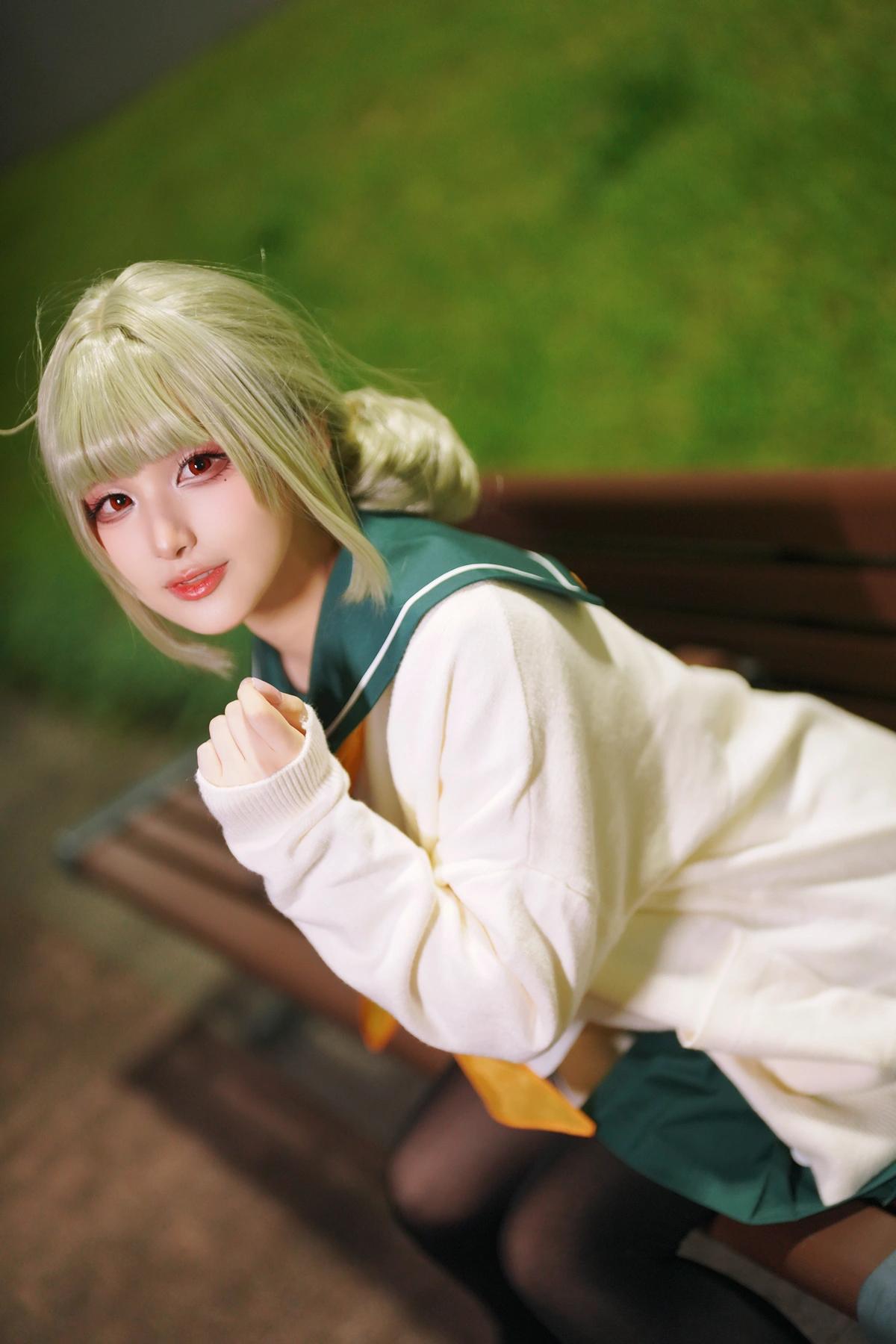 Cosplay 幼愛Youmeko – 小琪舞JK制服(5)