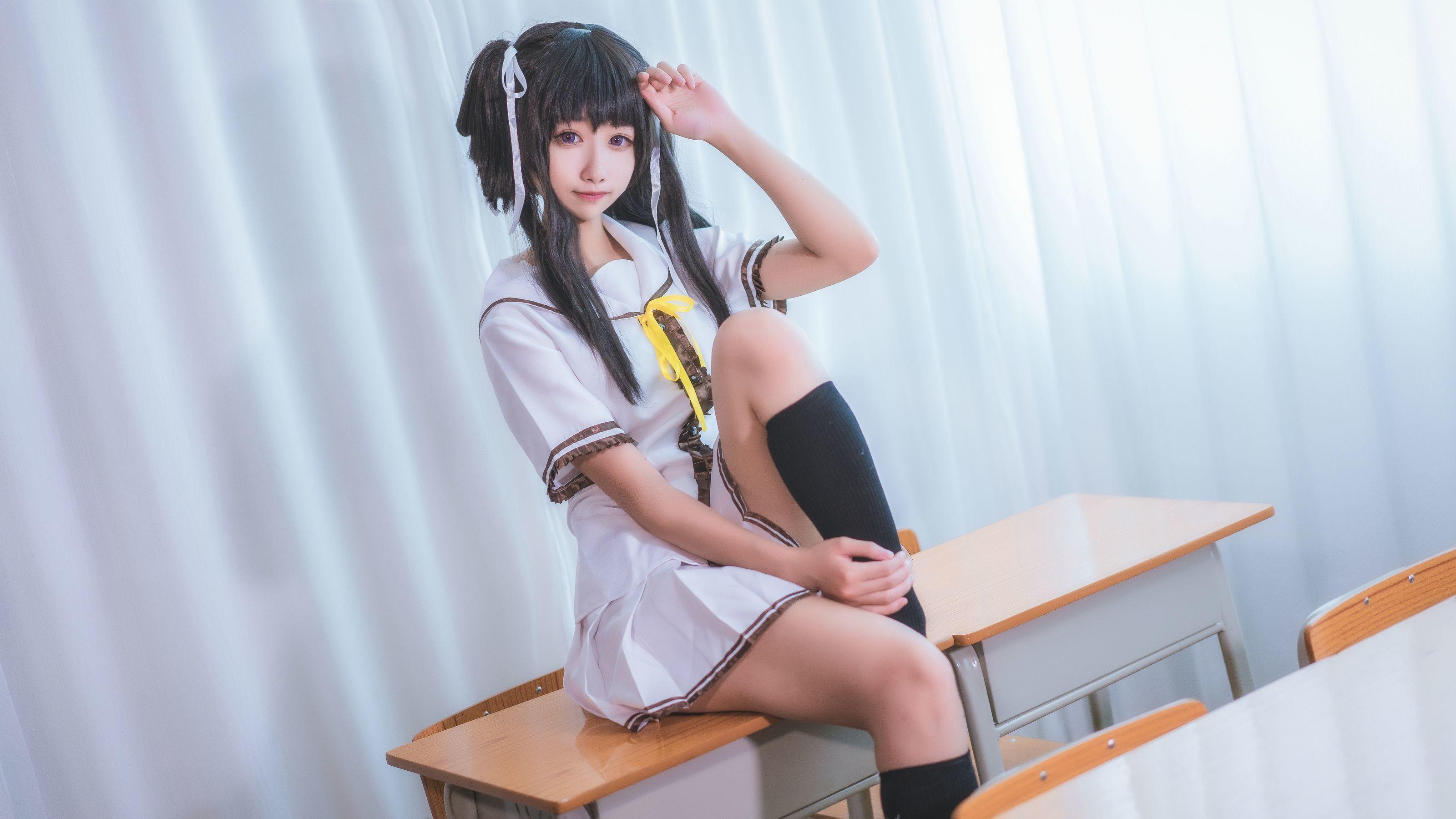 [美女Coser] Momoko葵葵 《铃白》 写真集(12)