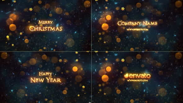 Christmas Titles - VideoHive 41338626