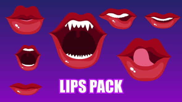 Lips Animation - VideoHive 22784594
