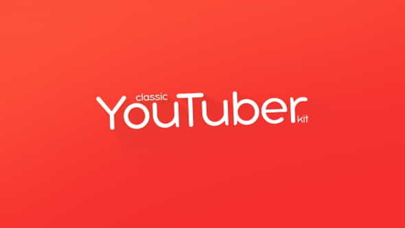 YouTuber Kit | Classic - VideoHive 17335316