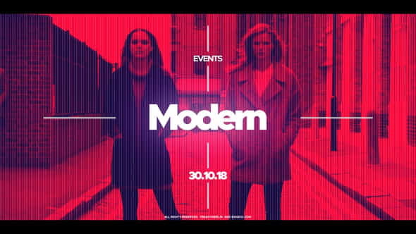 Modern Events - VideoHive 22633141