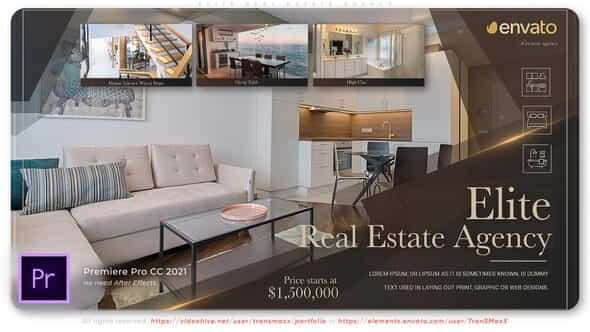 Elite Real Estate Agency - VideoHive 35769345