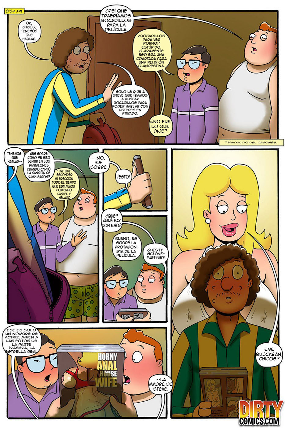 [Karmagik] American Milf 3-4  [Spanish]