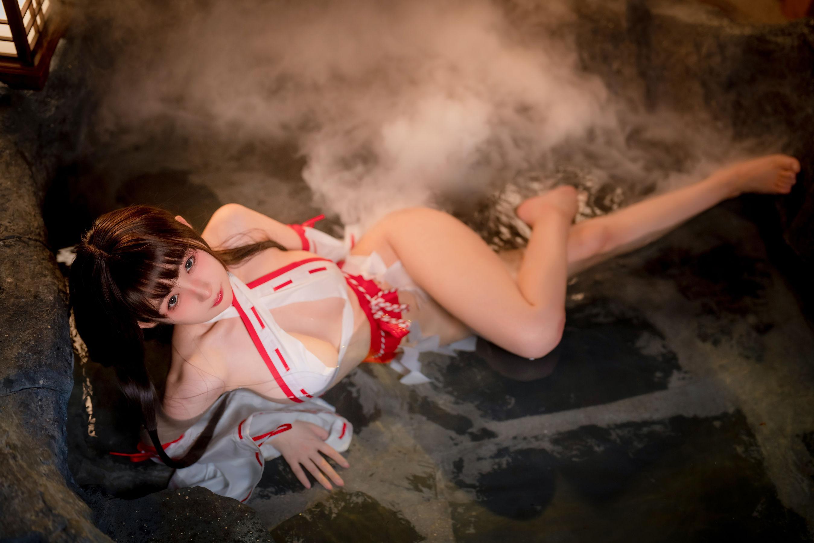 [福利女神cosplay] 桜井宁宁 - 纯洁巫女/61P(52)