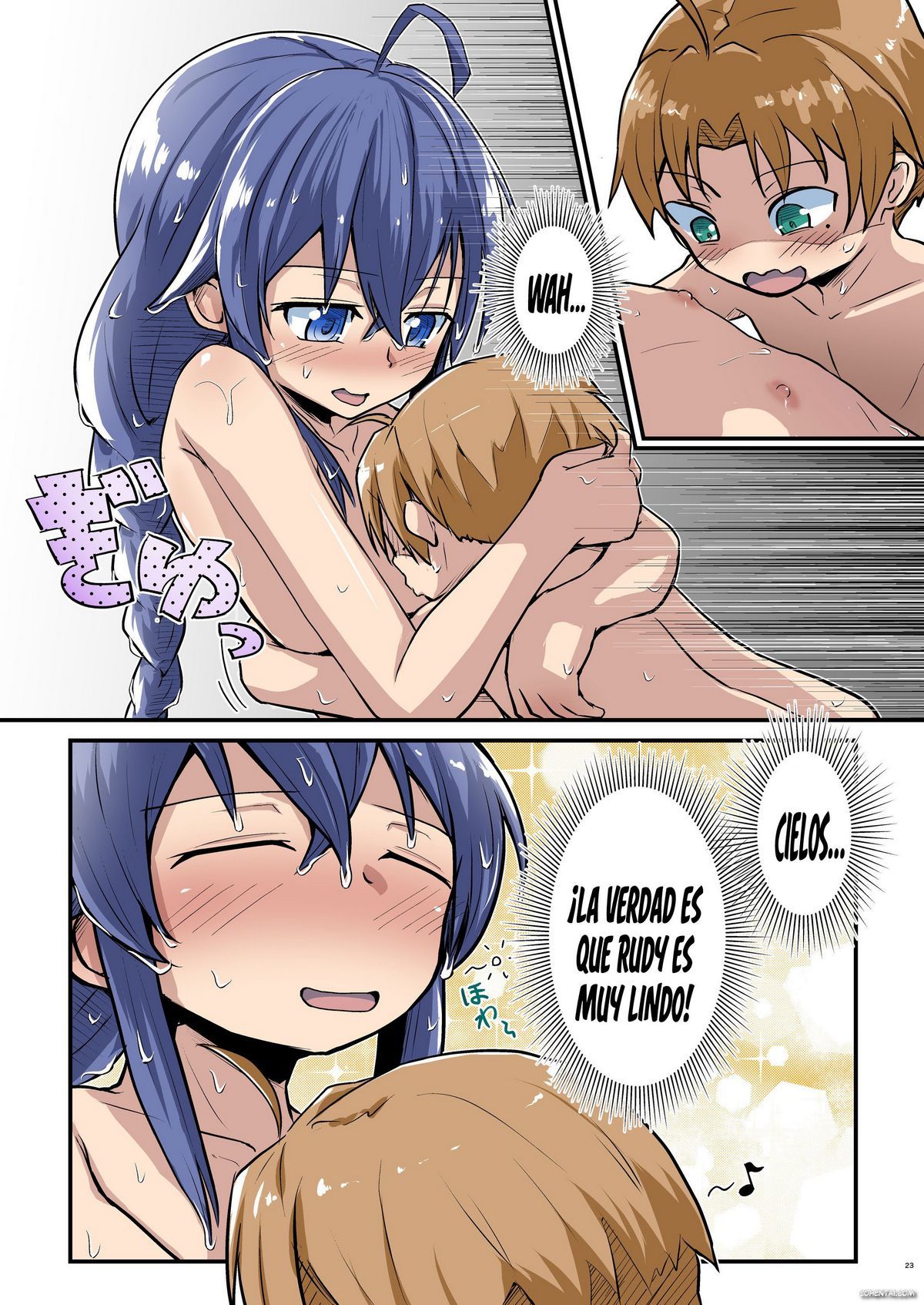 Mushoku! (Ao) (Mushoku Tensei ~Isekai Ittara Honki Dasu~) xxx comics manga porno doujin hentai español sexo 