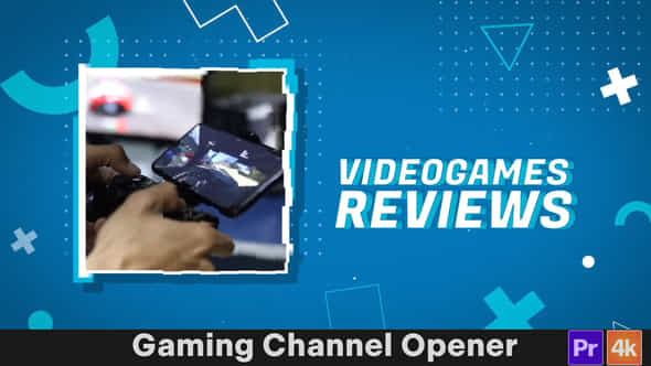 Gaming Channel Opener - VideoHive 44665263