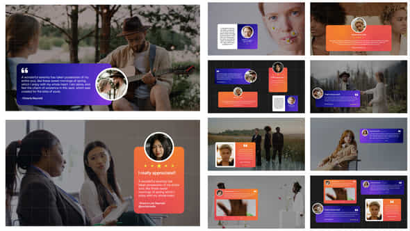 Testimonials Social Media - VideoHive 58291994