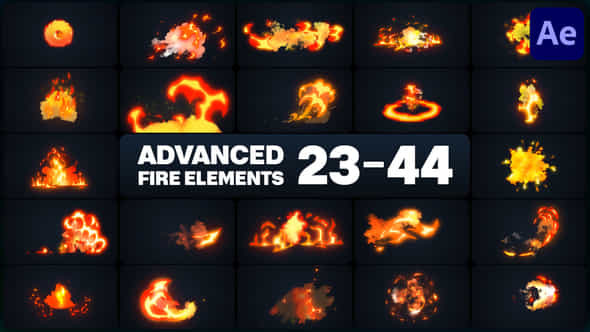 Advanced Fire Elements - VideoHive 46302571