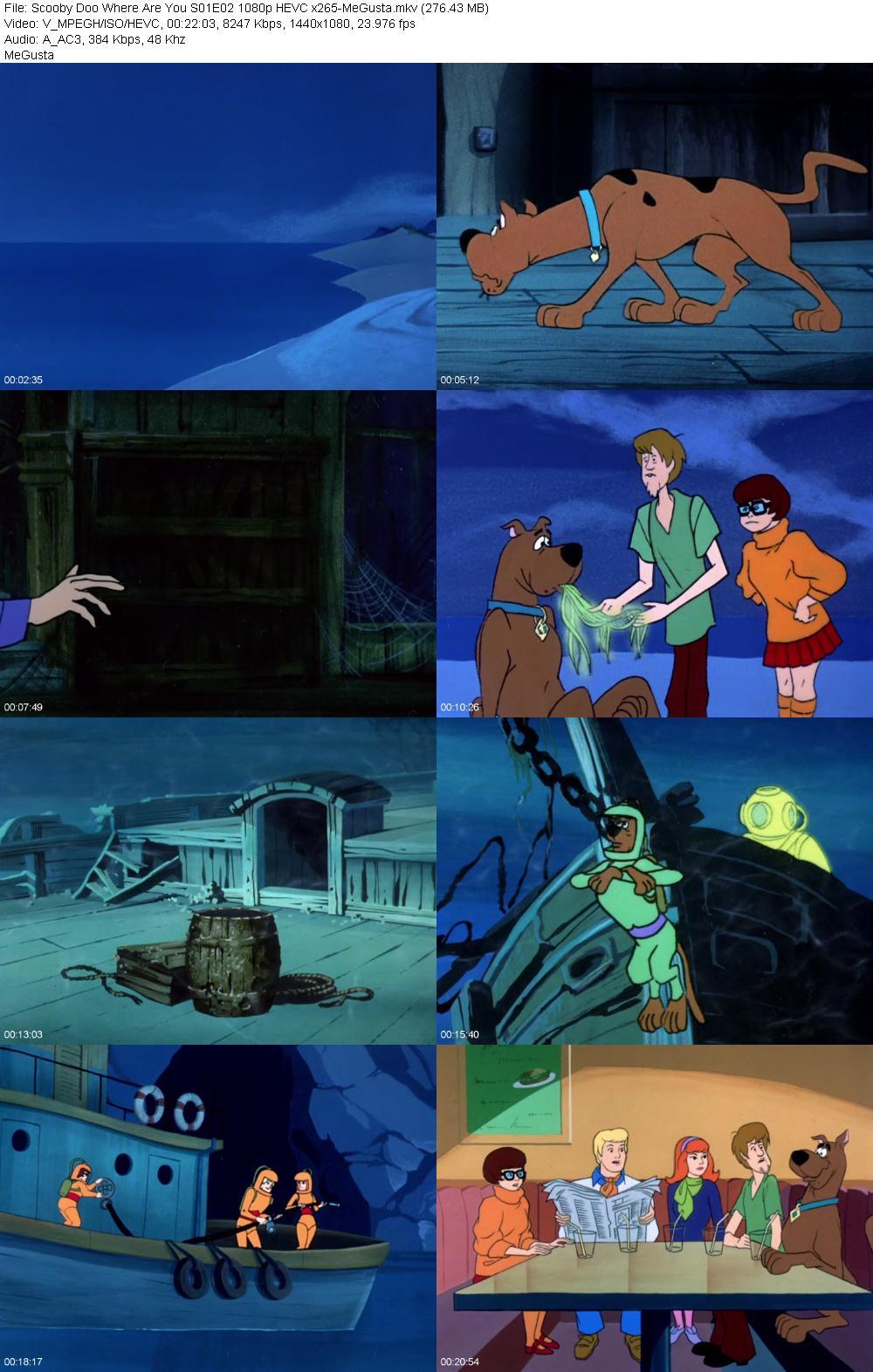 Scooby Doo Where Are You S01E02 1080p HEVC x265