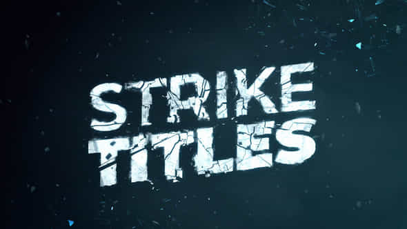 Action Strike Titles - VideoHive 39052385