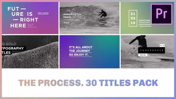 The ProcessTitles Pack for Premiere - VideoHive 22108857