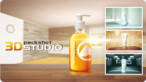 3D Packshot Studio - VideoHive 18394771