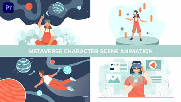 3D Metaverse Character - VideoHive 39792424