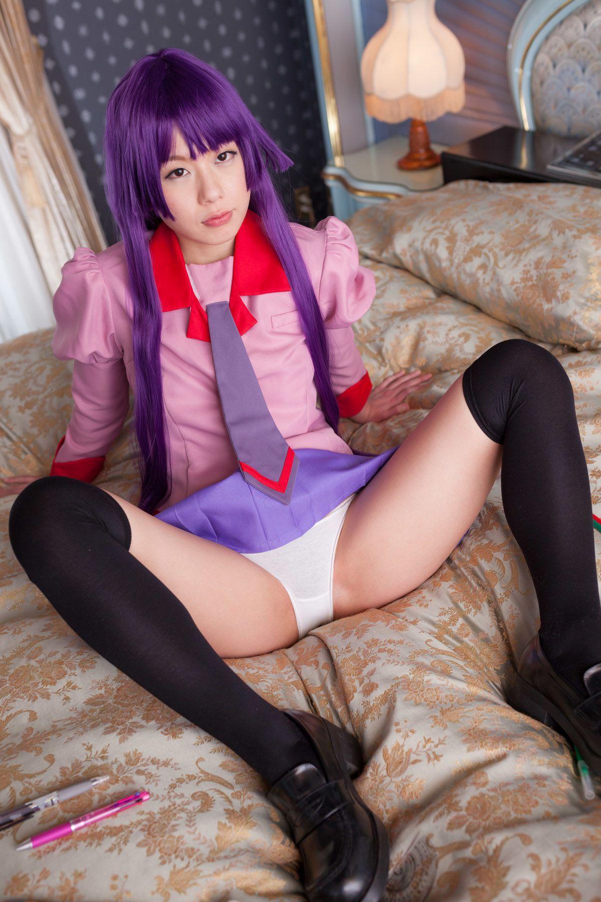 相沢恋 (相泽恋) 《Bakemonogatari(化物語)》Senjougahara Hitagi [@factory] 写真集(77)