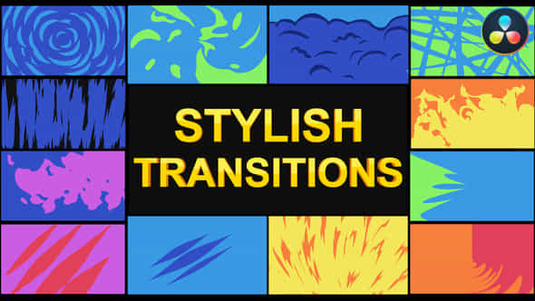 Stylish Transitions - VideoHive 36565746