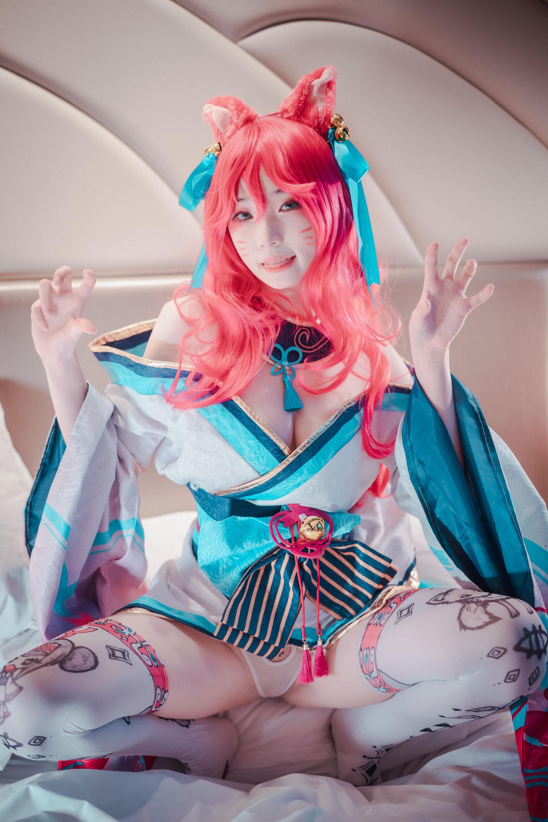 [DJAWA] BamBi – Spirit Blossom Ahri 写真套图(8)