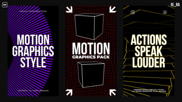 3D Vertical Titles - VideoHive 57240689