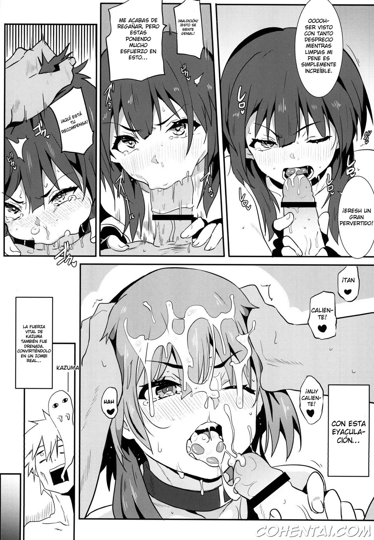 Megumin ni Kareina Shasei o! 4 (Kono Subarashii Sekai ni Syukufuku o!) xxx comics manga porno doujin hentai español sexo 