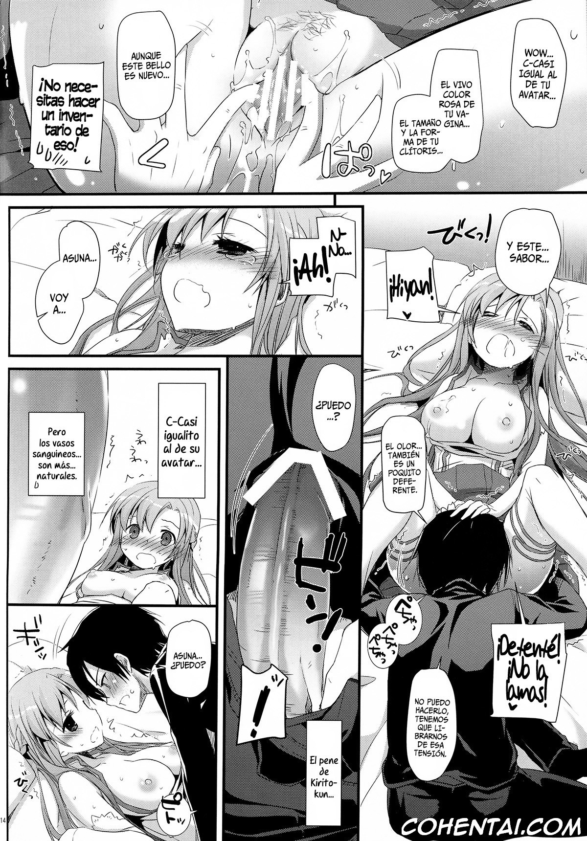 D.L. action 70 (Sword Art Online) xxx comics manga porno doujin hentai español sexo Asuna Yuuki Kazuto Kirigaya | Kirito Sword Art Online