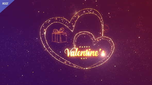 Happy Valentines Day lovely Wishes - VideoHive 36101010