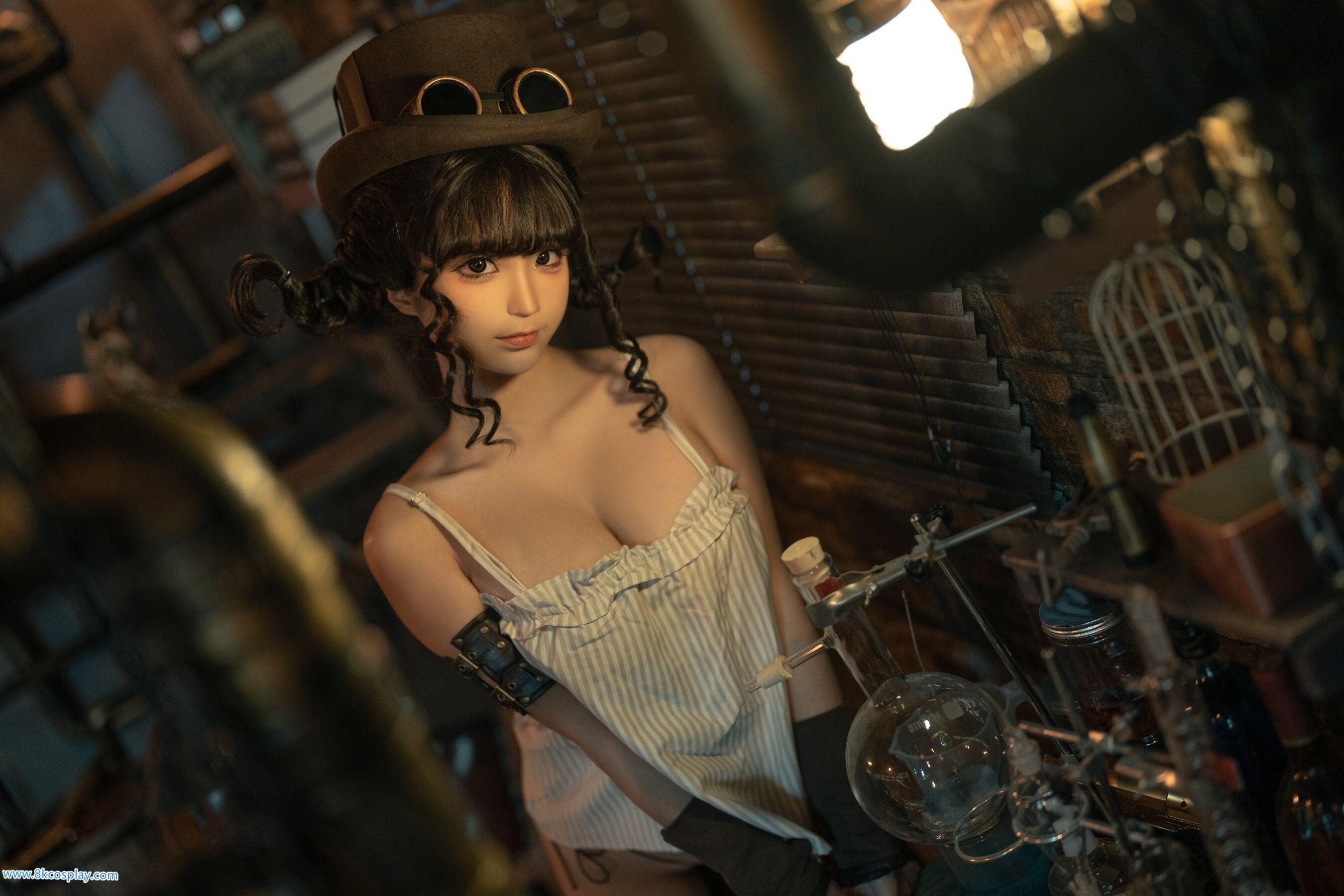 国模套图 蠢沫沫《蒸汽少女》(43)