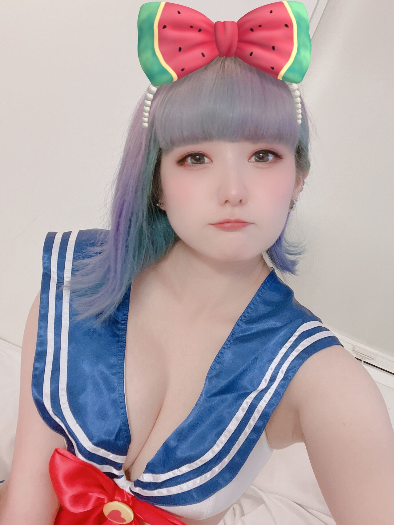 Akasaki Karin - Sailor Moon swimsuit
