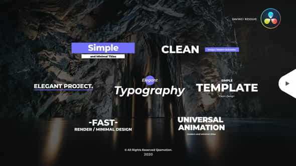 Simple and Minimal Titles Pack - VideoHive 33680791