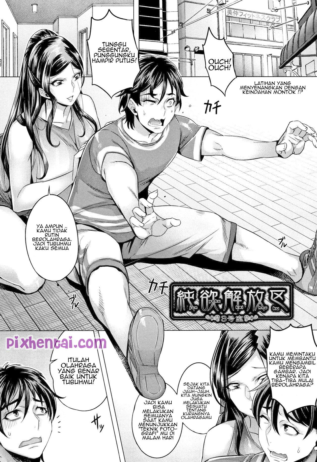 Komik Hentai Jyunyoku Kaihoku : Daya Tarik Tante-tante yang sedang Senam Aerobik Manga XXX Porn Doujin Sex Bokep 01