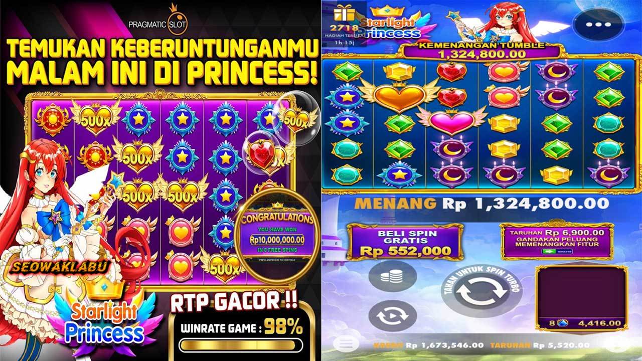 Satpam Ini Awalnya Hanya Iseng Main Starlight Princess, Tapi Dalam Sekejap Hidupnya Berubah Total