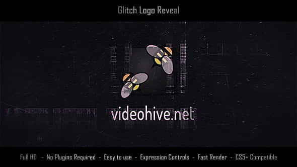 Glitch Logo Reveal - VideoHive 19655446