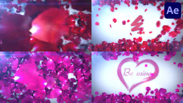 Roses Logo Transition For After Effects - VideoHive 56221475
