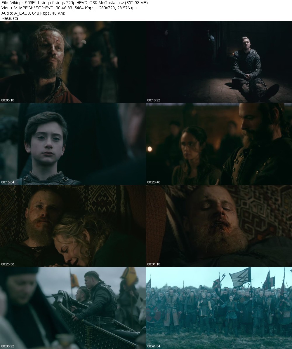 Vikings S06E11 King of Kings 720p HEVC x265-MeGusta