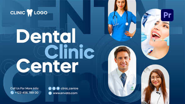 Dental Clinic Center Mogrt Medical Slideshow - VideoHive 52194091