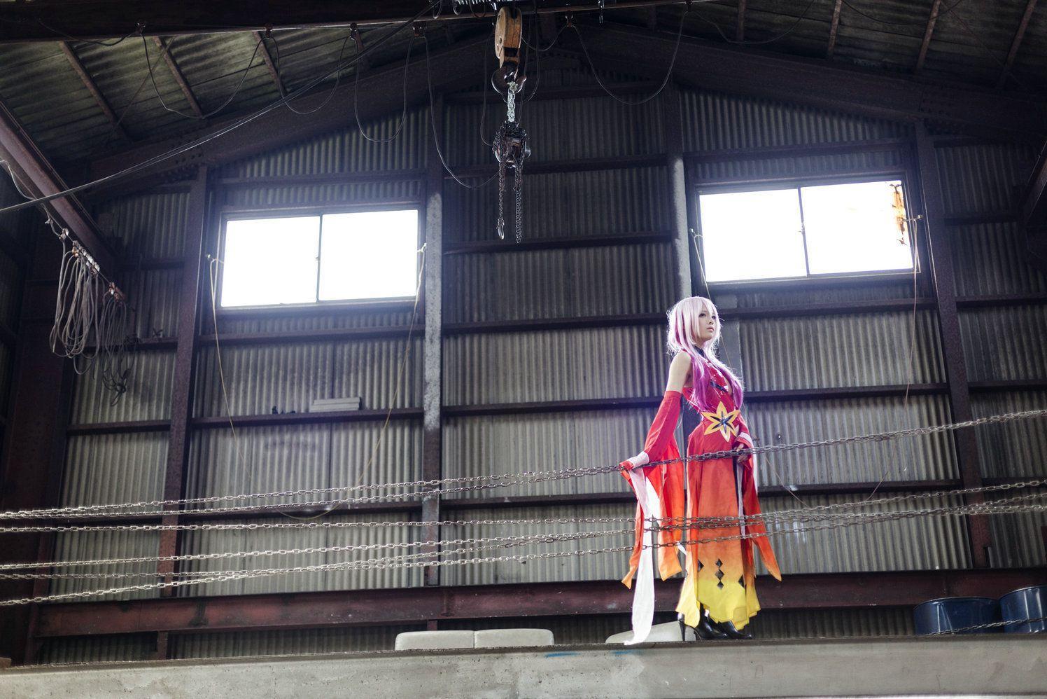 うさ吉 《Guilty Crown》Yuzuriha Inori [Flameworks] 写真集(38)