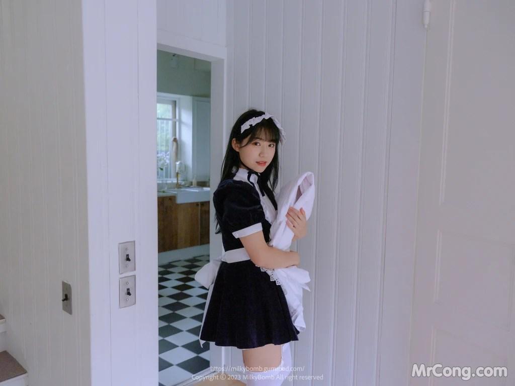 [MilkyBomb] Yui: Vol.3 Maid (291 photos )(58)