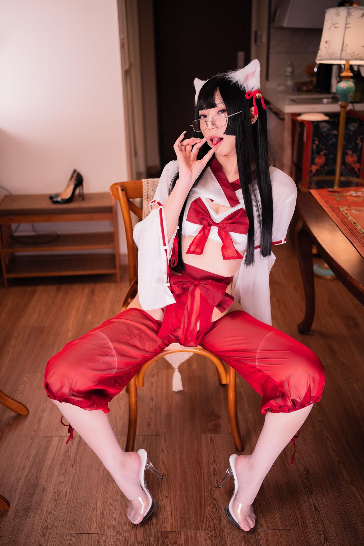 Cosplay Money冷冷 巫女 Shrine Maiden(47)