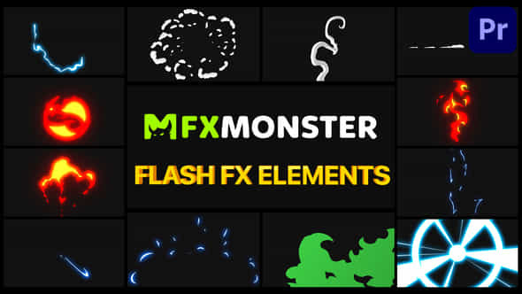 Flash FX Elements - VideoHive 29989242