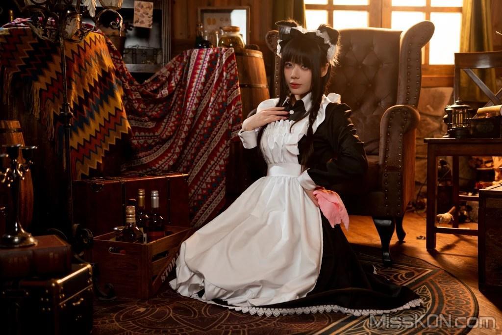 Coser@九言: 女仆初体验 (66 photos)(12)