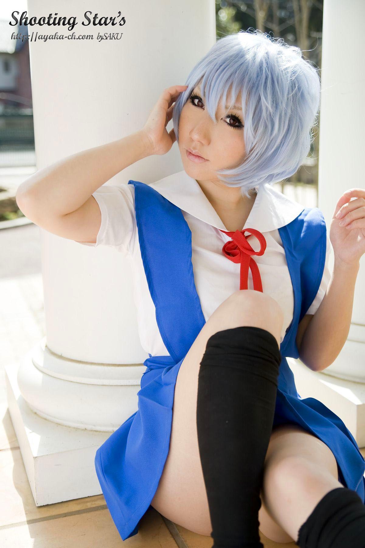 サク (绫香) 《Shinseiki Evangelion》Ayanami Rei [Shooting Star’s] 写真集(47)