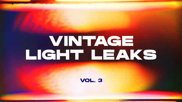 Vintage Light Leaks Transitions Vol 3 Premiere Pro - VideoHive 48903576