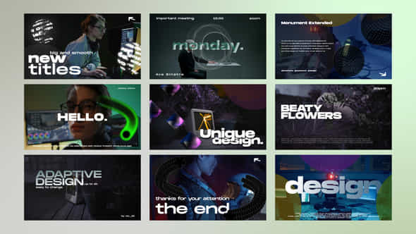Titles With 3D - VideoHive 47519626