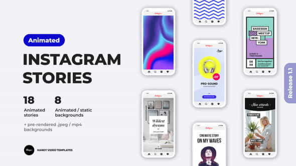 Animated Instagram Stories - VideoHive 24590031