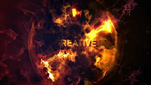 Fire Sphere Intro - VideoHive 7966074