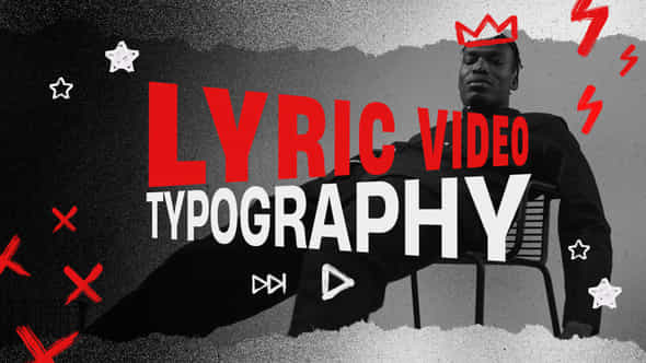 Lyric VideoHip-Hop Typography - VideoHive 34448035