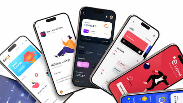 Phone 16 Pro Mockup - VideoHive 58561127