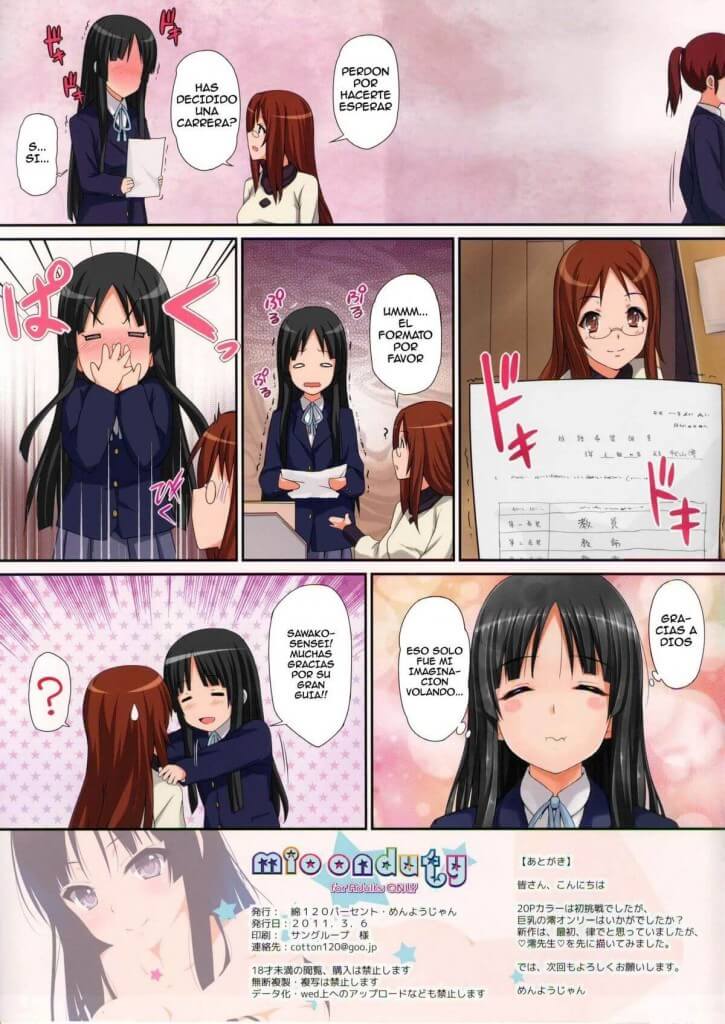 Mio Onduty Comic Porno - 18