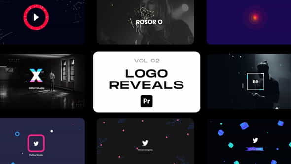 Logo Reveals Vol.2 for Premiere - VideoHive 34822080
