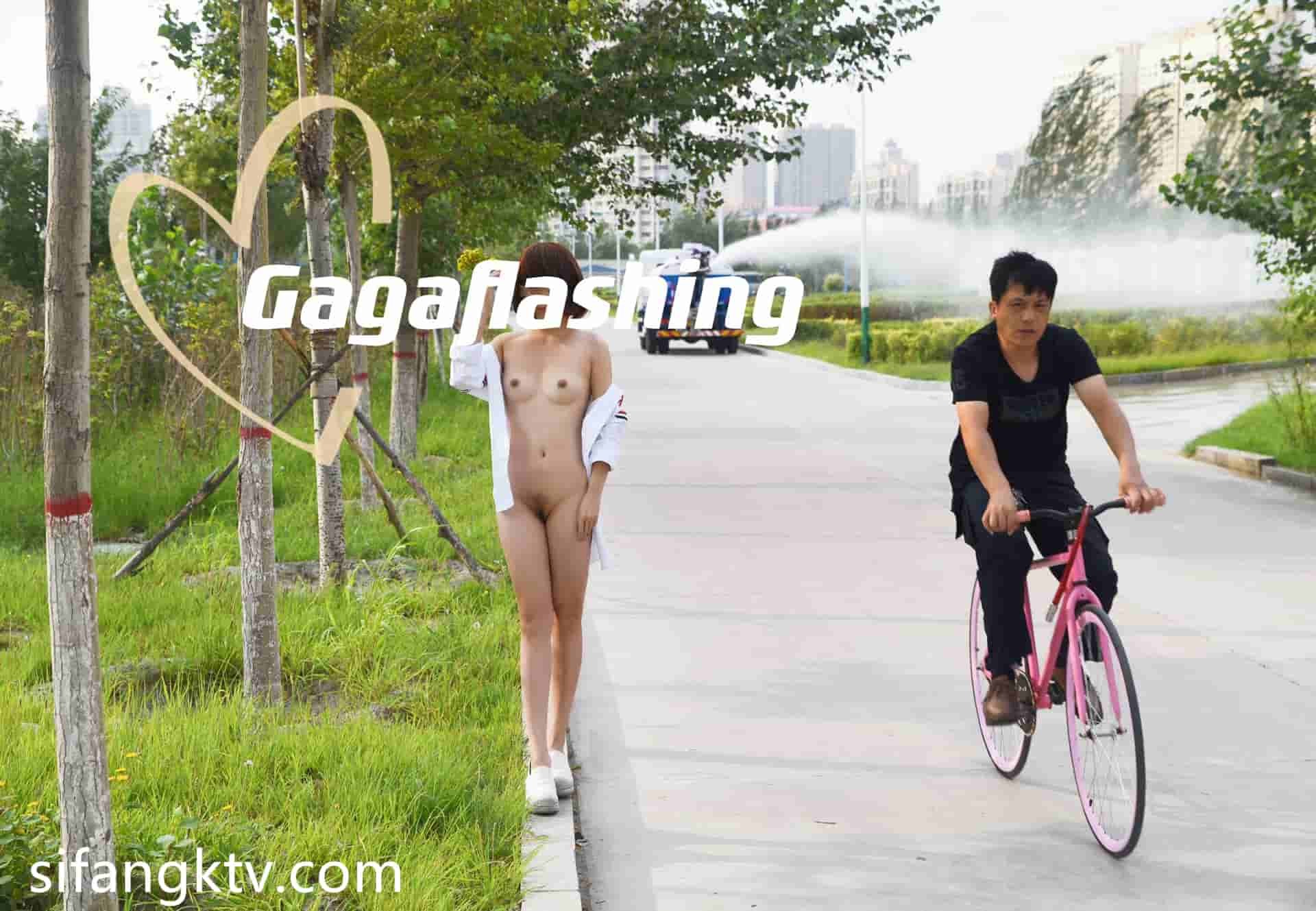 超高质量8位露出网红博主最新私拍——gagaflashing